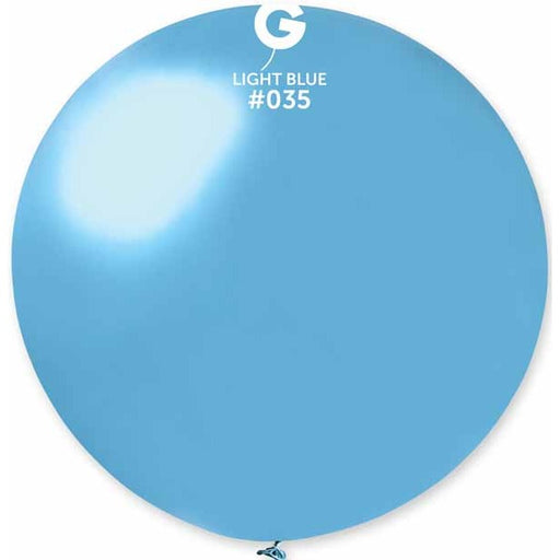 GEMAR 31" METALLIC LT BLUE #035 1/BAG
