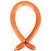 Anagram Orange Peel 260 Latex Twisting Balloons, 100 Count