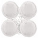 Anagram 24-Inch White MagicArch Large Foil Balloon Module