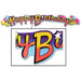 35-Inch Happy Birthday Expandable Decoration with Balloon