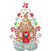 51" Gingerbread House AirLoonz Foil Balloon