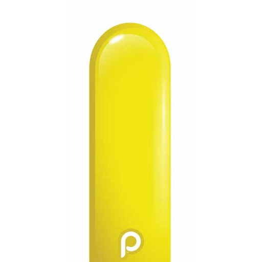 Prima Yellow 260 Latex Twisting Balloons, 50 Count