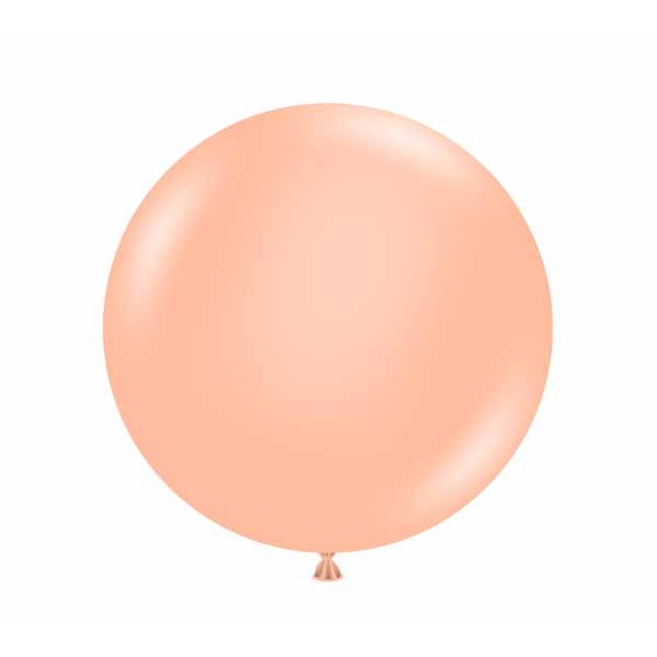 TUFTEX Cheeky Pastel Orange 36-Inch Latex Balloons, 2-Pack