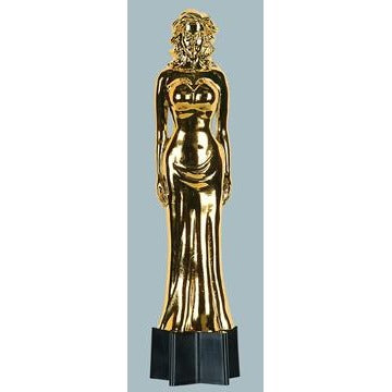 Awards Night Female Figure Decoration, 9 Inch