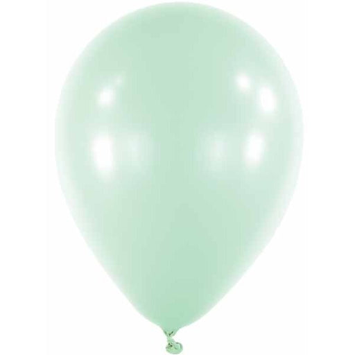 Anagram Mint Green 5-Inch Latex Balloons, 100 Count