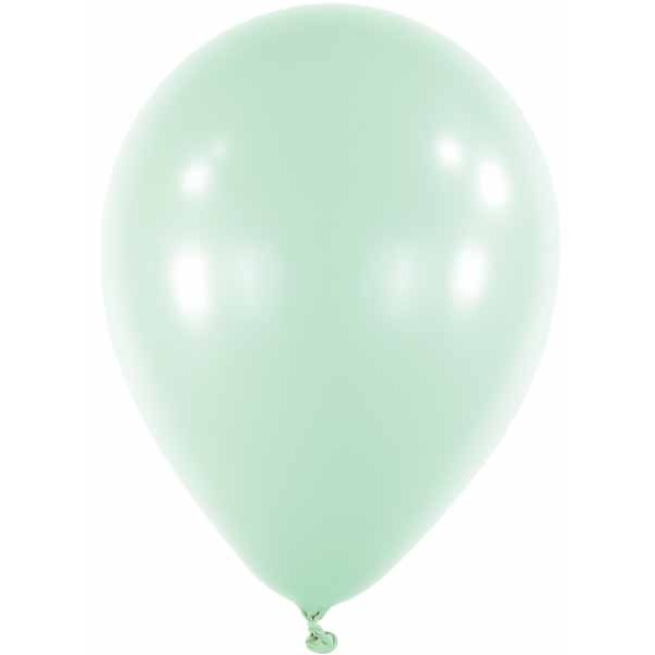 Anagram Mint Green 5-Inch Latex Balloons, 100 Count