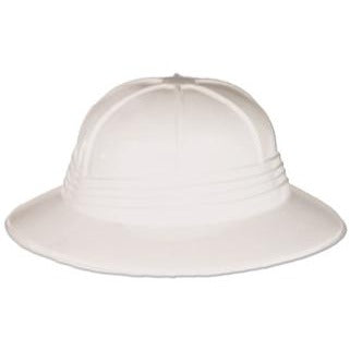 White Plastic Sun Helmet