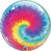 Tie Dye Swirls 22-Inch Bubble Balloon