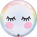 Eyelashes 22 Inch Bubble Balloon