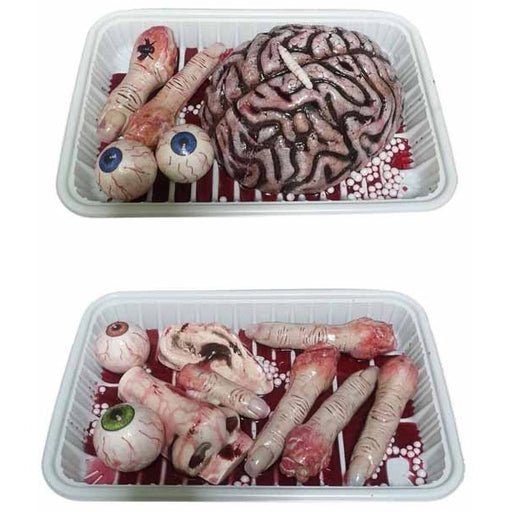 Grocery-Style Packaged Body Parts Halloween Prop