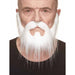 White Costume Beard, 9.8 cm x 7.4 cm