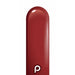 Prima Burgundy 260 Latex Twisting Balloons, 50 Count