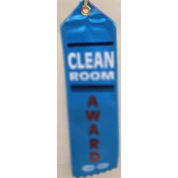 Blue Clean Room Award Ribbon