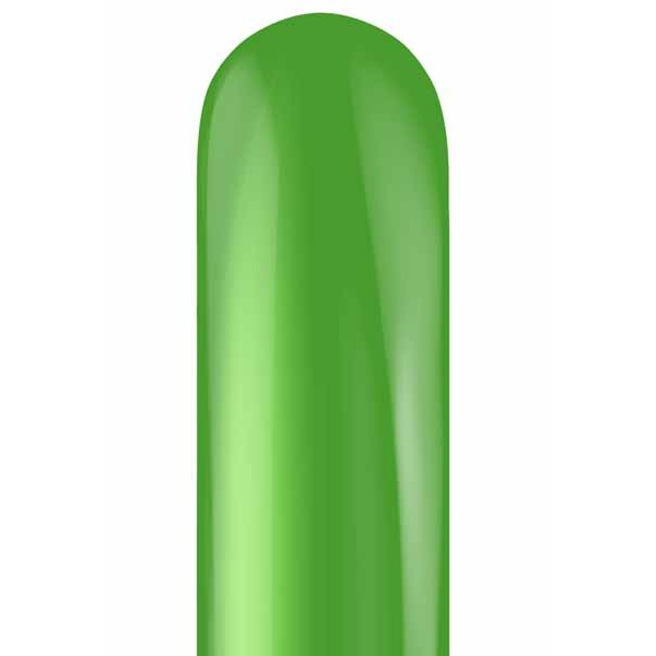 TUFTEX 260 Standard Green Latex Twisting Balloons, 50 Count