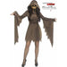 Gold Shimmer Ghost Face Adult Costume, M/L (10-14)