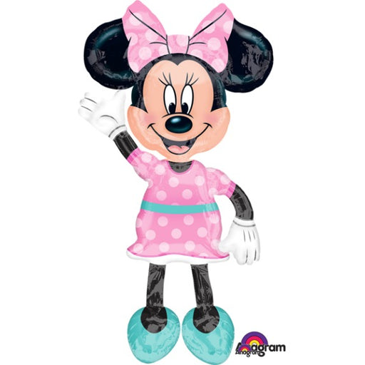 Minnie Mouse AirWalker Foil Balloon, 54 Inch