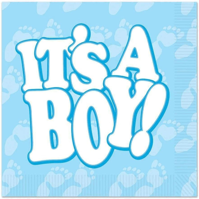 It's A Boy Luncheon Napkins - 16/PK