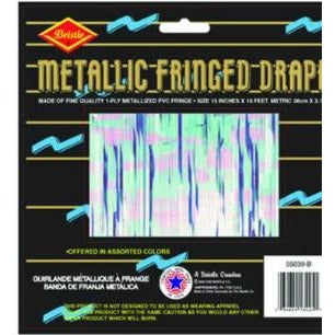 Opal Fringe Drape, 15 Inches x 10 Feet