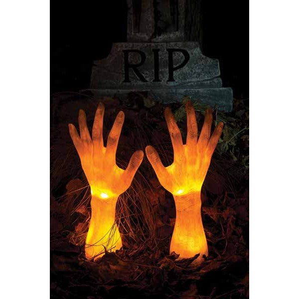 Fade In/Out Grave Breaker Arms Halloween Decoration