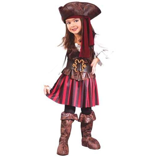 High Seas Pirate Toddler Costume, Small 24M to 2T