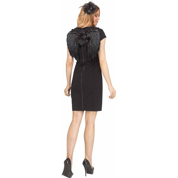 Deluxe Black Shimmer Costume Wings