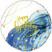 Blue Happy Birthday Round Foil Balloon, 18 Inch