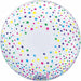 Prima Confetti Stars 20" Sphere Balloon