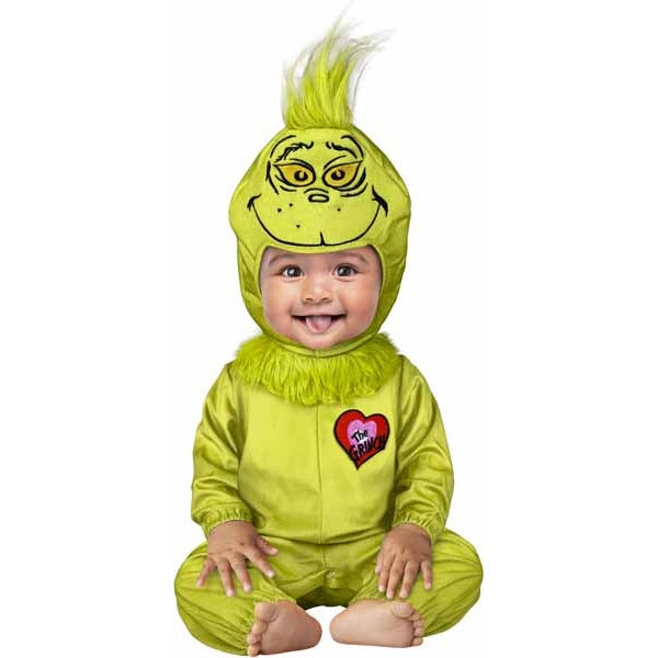 SUESS GRINCH COSTUME INFLANT XS 0-6MOS