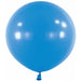 Royal Blue 24 Inch Round Latex Balloons, 4 Count