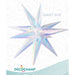 DecoChamp 60-Inch Iridescent Starburst Foil Balloon