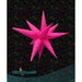 DecoChamp 40" Neon Pink Starburst Foil Balloon