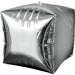 15 Inch Silver Cubez Foil Balloon