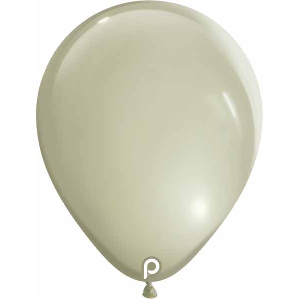 Prima Ivory 18-Inch Round Latex Balloons, 25 Pack