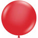 TUFTEX 24-Inch Crystal Red Latex Balloons, 25 Count