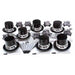 Silver Eclipse New Year's Eve Party Kit for 50