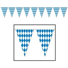 Oktoberfest Pennant Banner, 17 Inches x 30 Feet