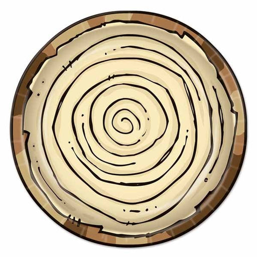 Woodland Friends Party Plates, 8 Count