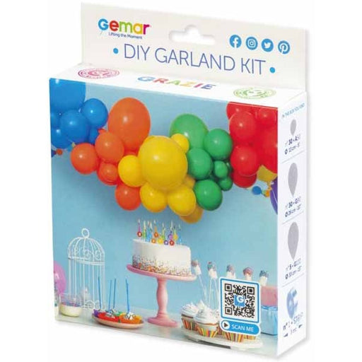 Gemar Balloon Garland Kit with Balloons, 3 Metres