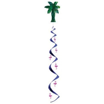 Jumbo Luau Whirl Hanging Decoration, 48 Inches
