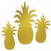 Double-Sided Foil Pineapple Silhouettes