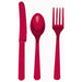 Hydrangea Plastic Knives, 20 Pack