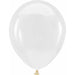 Anagram Crystal Clearz Clear 11-Inch Latex Balloons, 100 Count