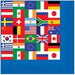 International Flag Luncheon Napkins, 16 Count