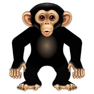 22-Inch Jointed Monkey Decoration