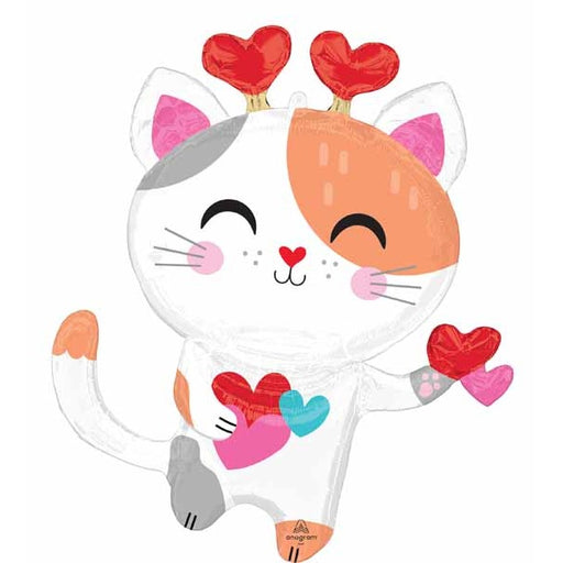 Purr-Fect Kitty 31-Inch Cat-Shaped Foil Balloon