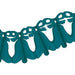 Teal Bell Garland, 12 ft