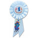 My 1st Birthday Blue Rosette