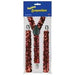 Red Sequined Suspenders