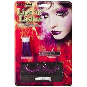 Silver Spider Lips N' Lashes Makeup Kit