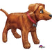 36 Inch Golden Dog Foil Balloon